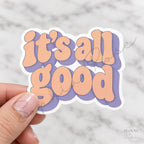 Positive Vibes Sticker Pack, 19 Pastel Quote Designs for Journals and Planners — photo 9