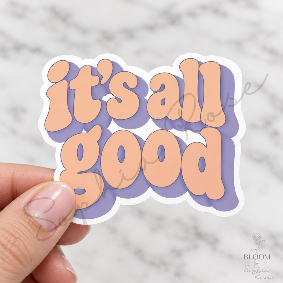 Positive Vibes Sticker Pack, 19 Pastel Quote Designs for Journals and Planners — photo 9