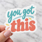 Positive Vibes Sticker Pack, 19 Pastel Quote Designs for Journals and Planners — photo 8